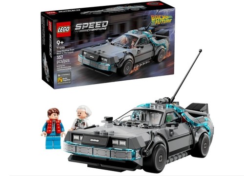 New delorean lego - new,